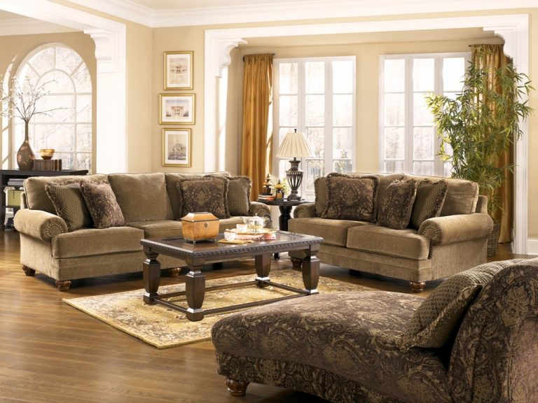 ashley complete living room set
