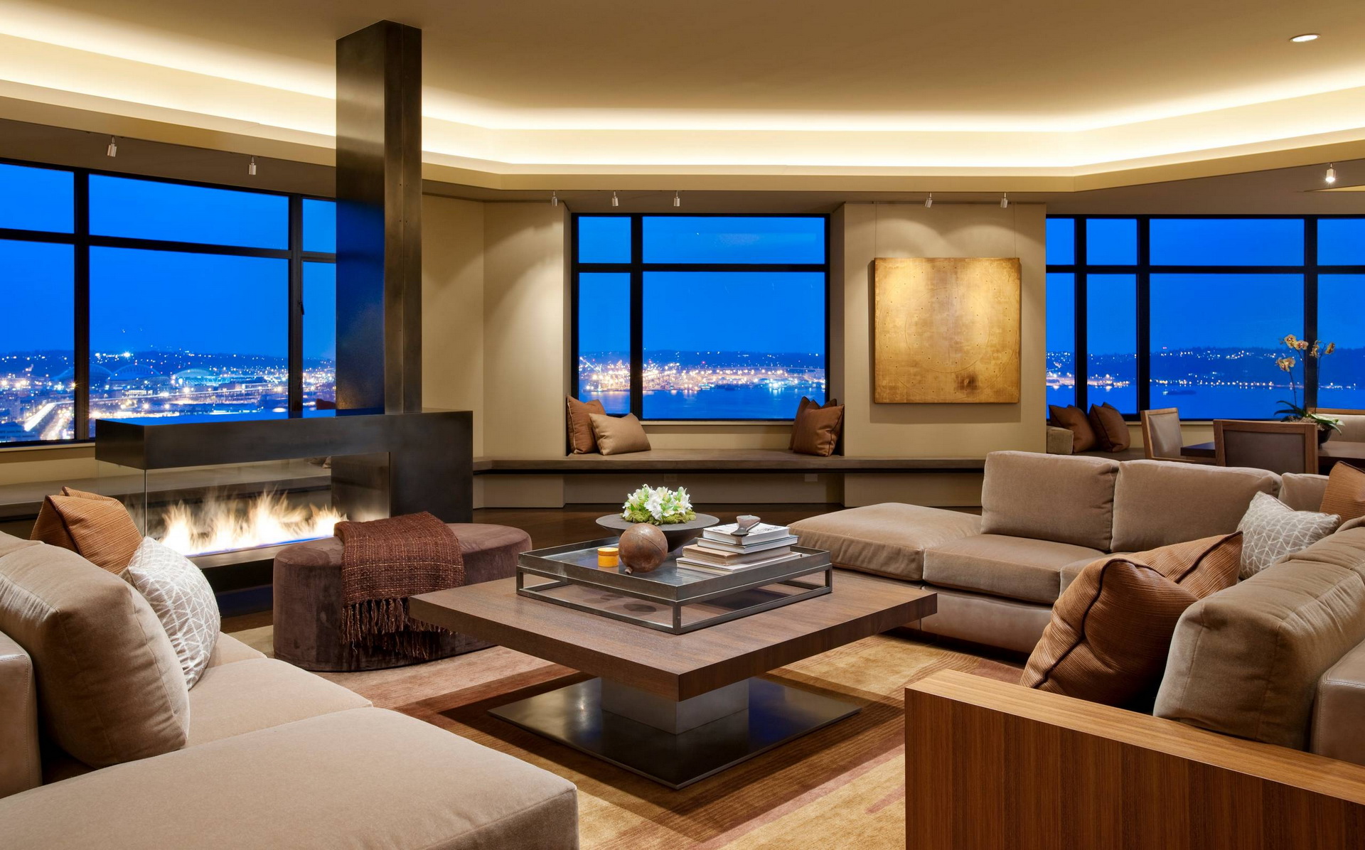 beautiful contemporary living room