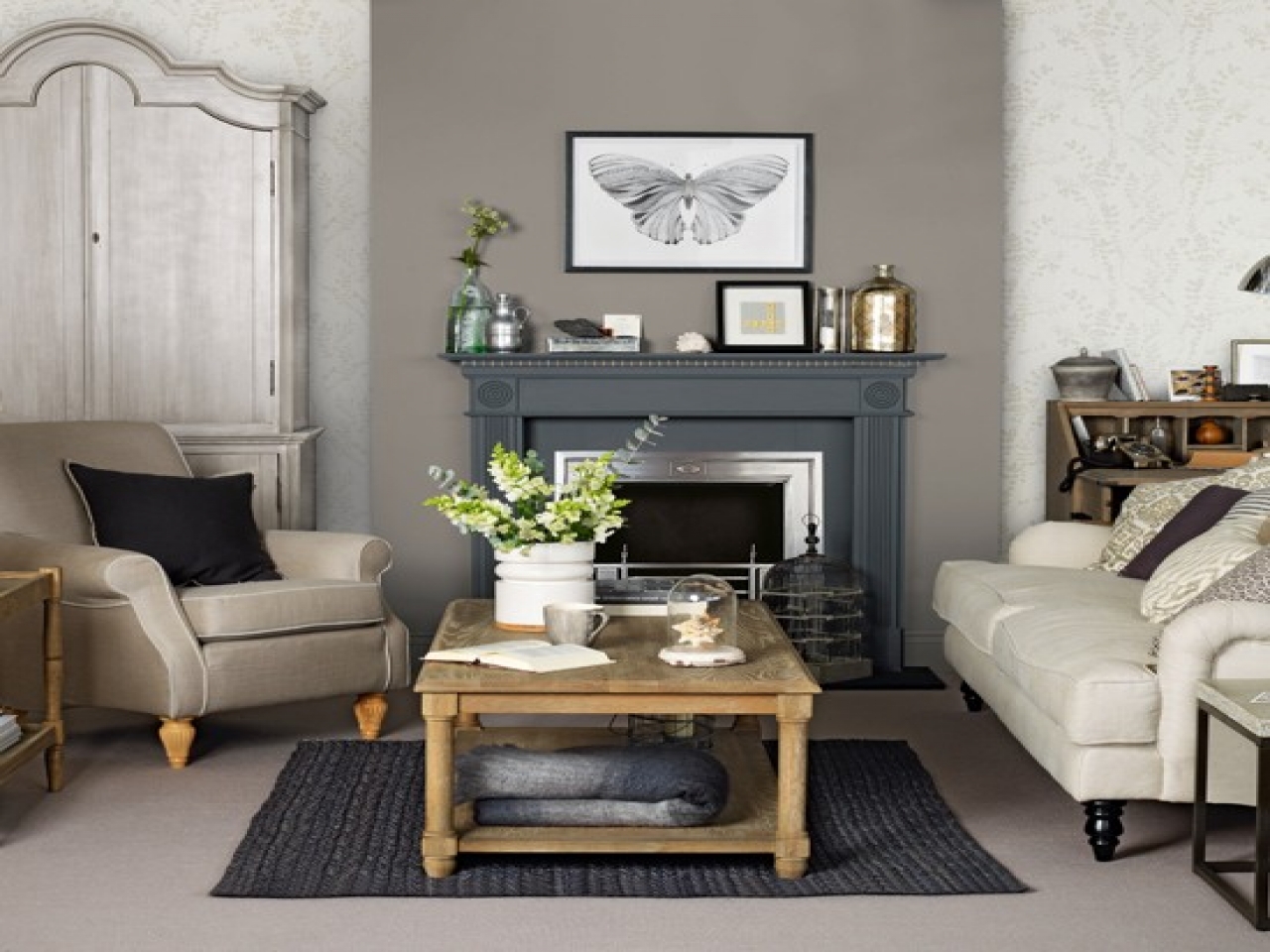 Grey living room - 75 reasons to choose! | Hawk Haven
