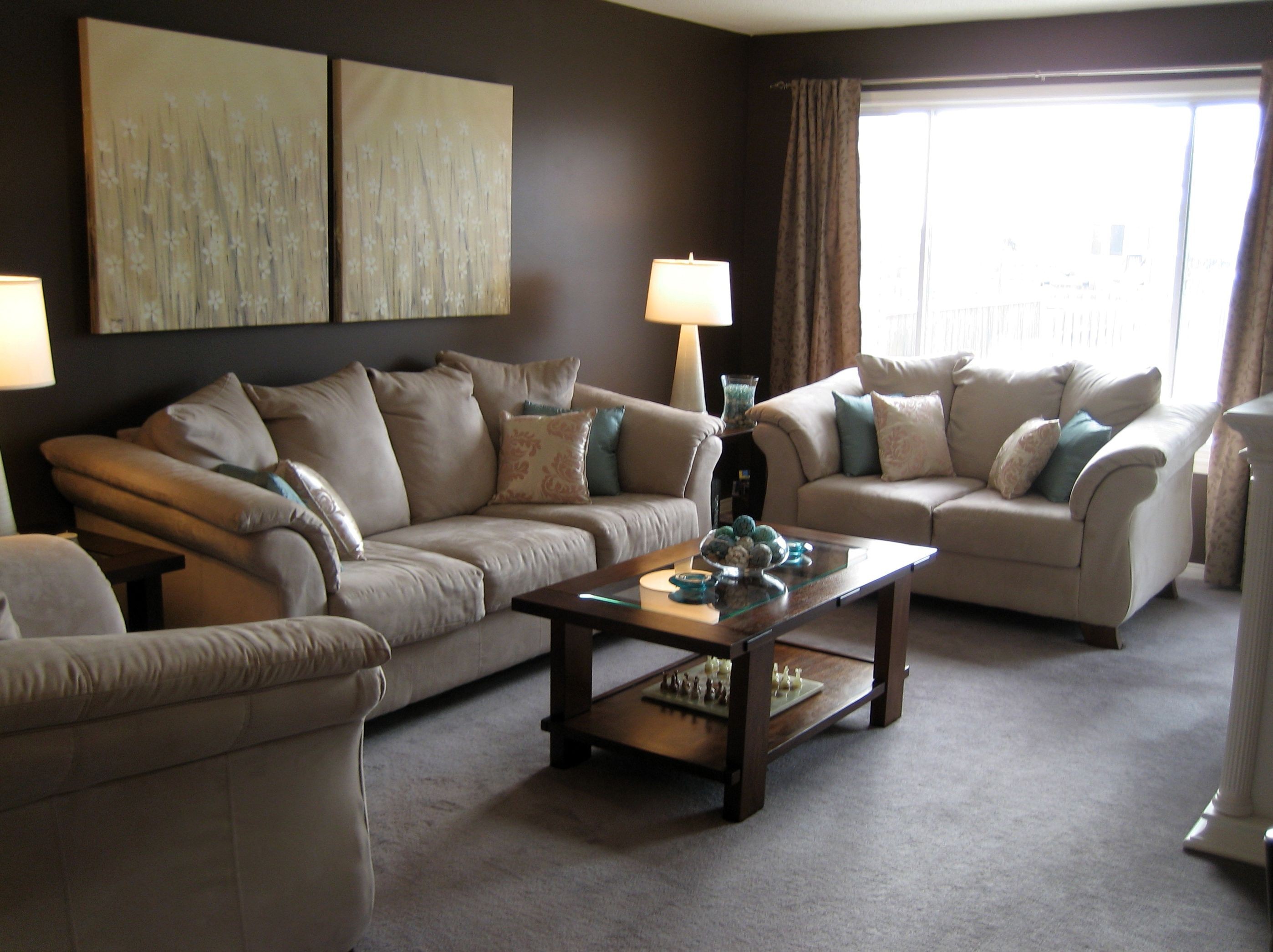Living Room Ideas With Light Brown Furniture