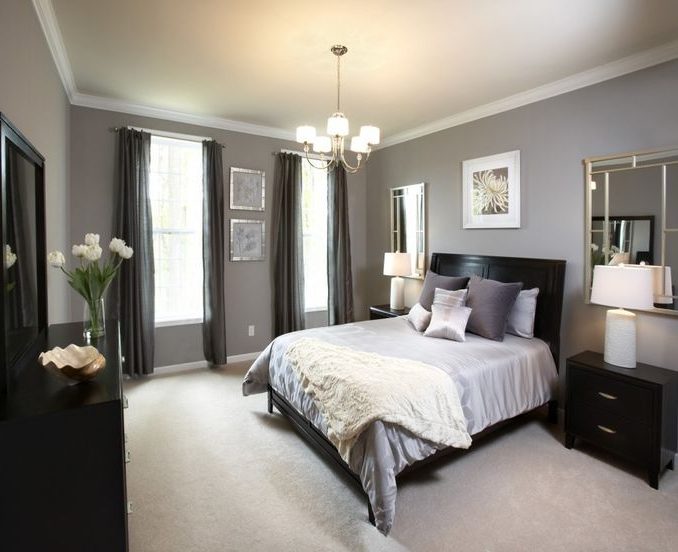 best paint color for black bedroom furniture