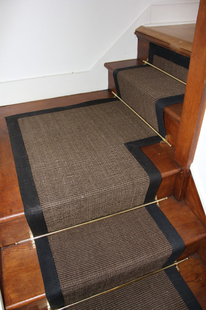 Carpet runner for stairs with landing Hawk Haven