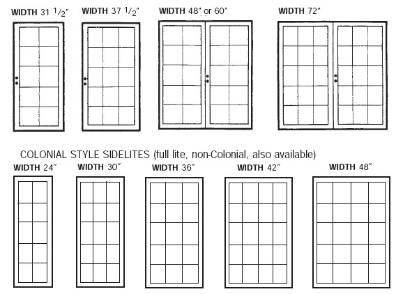 French Doors Interior Sizes Hawk Haven