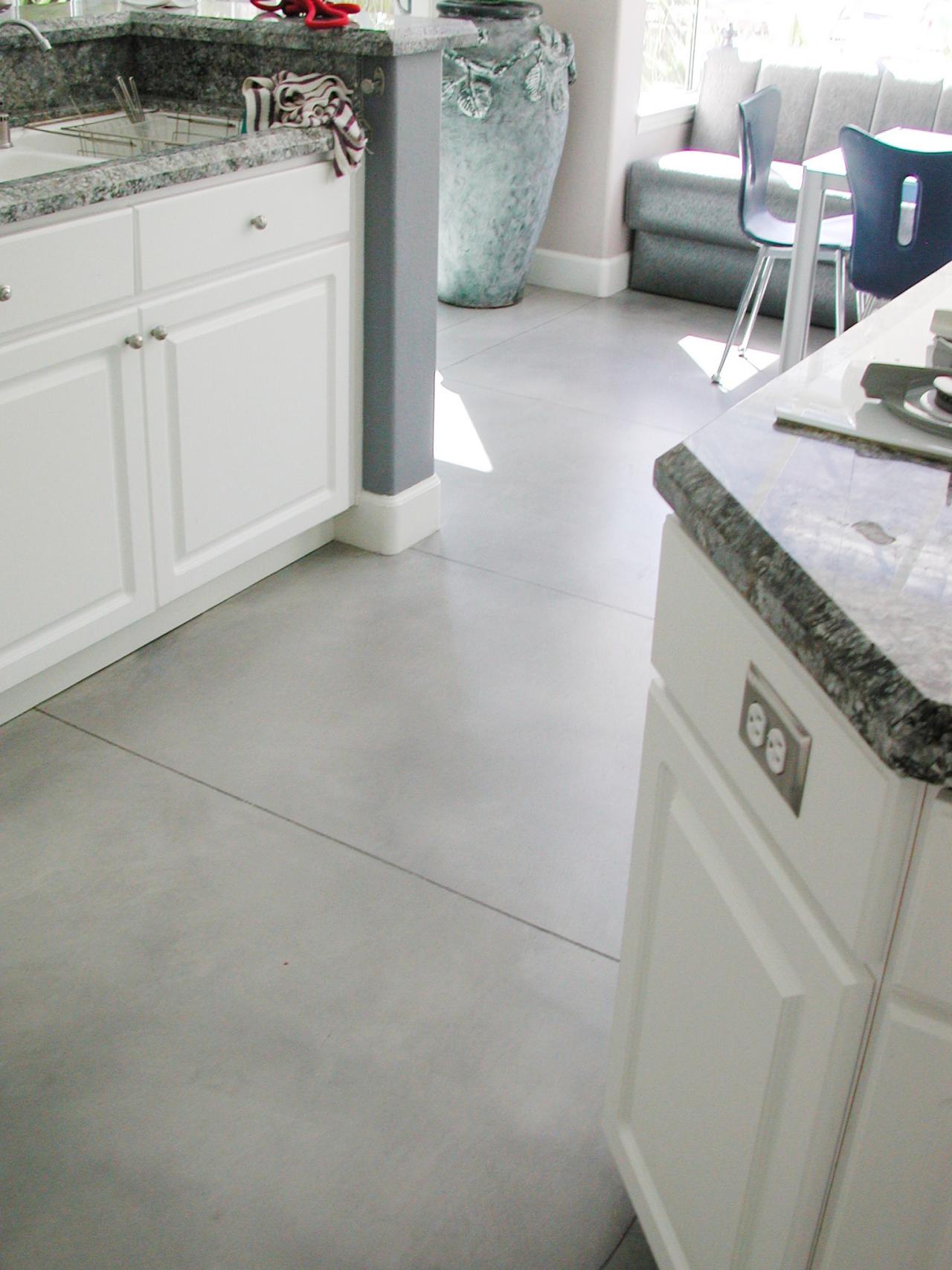 Kitchen floor tile alternative | Hawk Haven