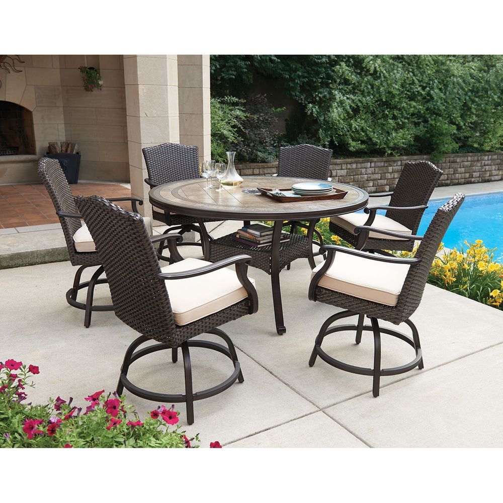 Patio dining sets balcony height | Hawk Haven