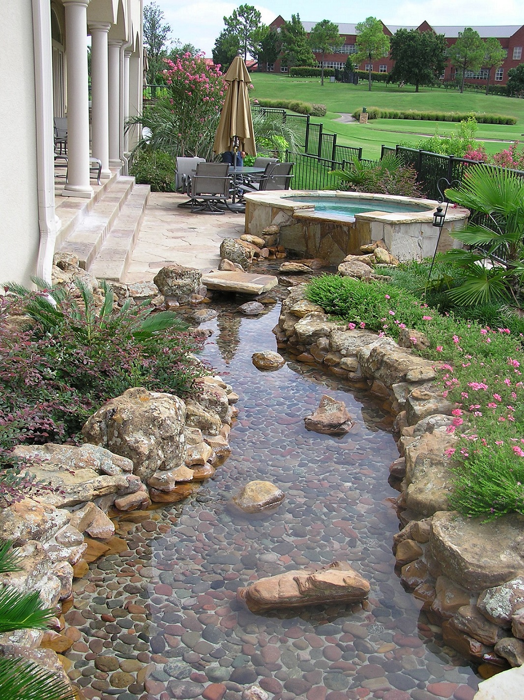 71 River Stone Garden Ideas Home Garden 7630