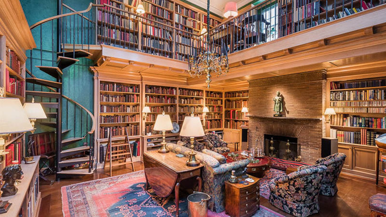 Beautiful Private Libraries Hawk Haven