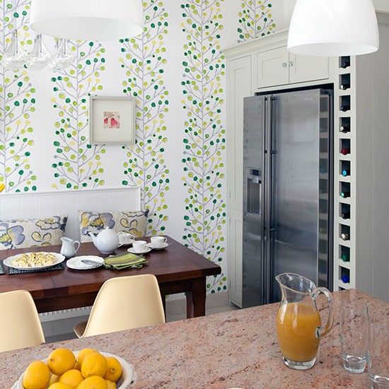 Green Kitchen Wallpaper Hawk Haven Green Kitchen Wallpaper Photo 3