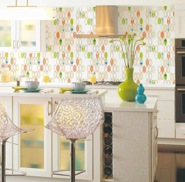 Green Kitchen Wallpaper Hawk Haven