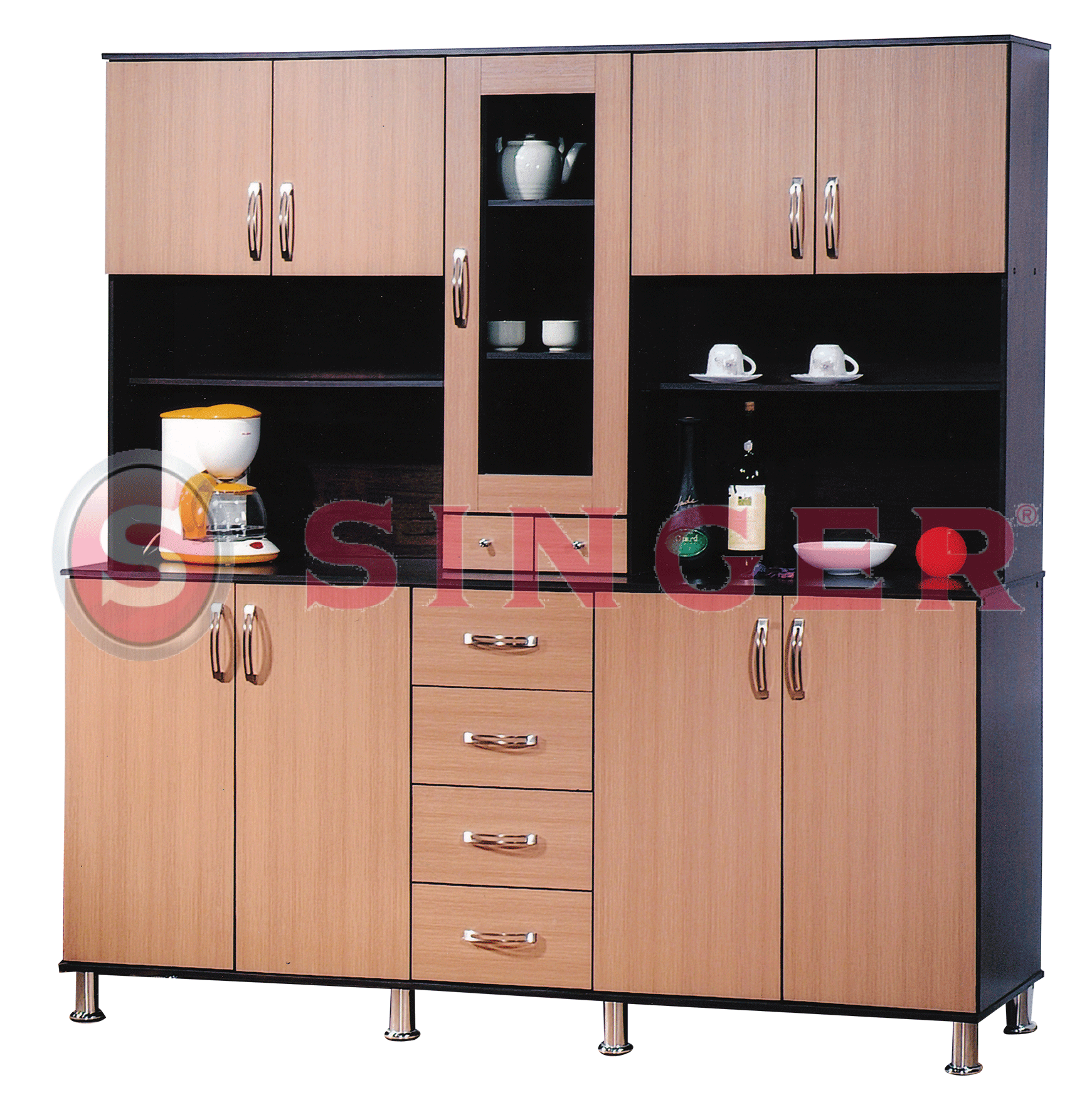Kitchen Cabinet With Table 9 6519 