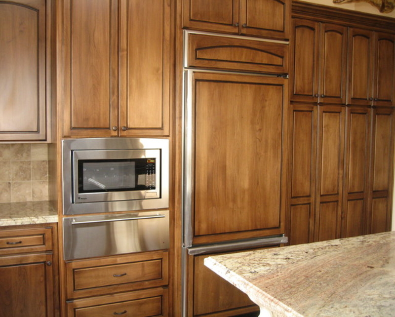 Alder kitchen cabinet stains | Hawk Haven