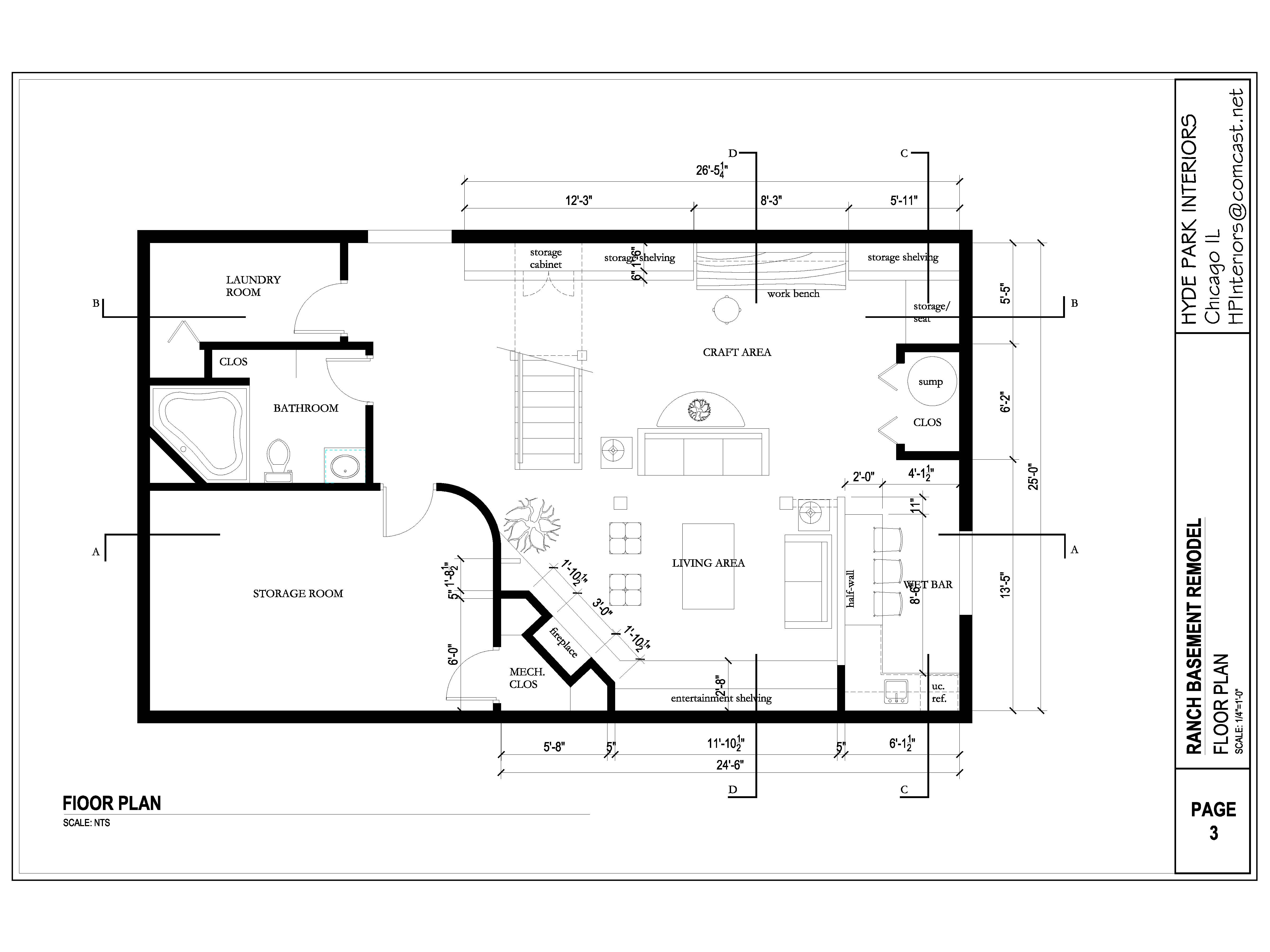 Finished Basement Floor Plan Ideas - Image to u