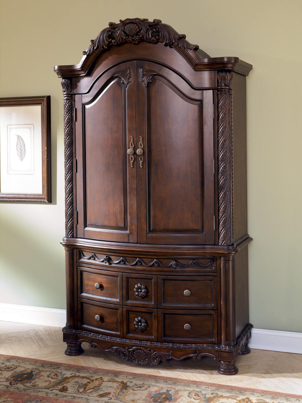 Bedroom furniture sets with armoire | Hawk Haven