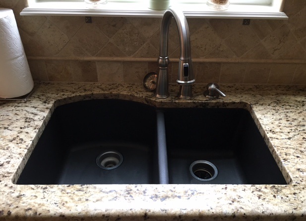 granite kitchen sink cleaner