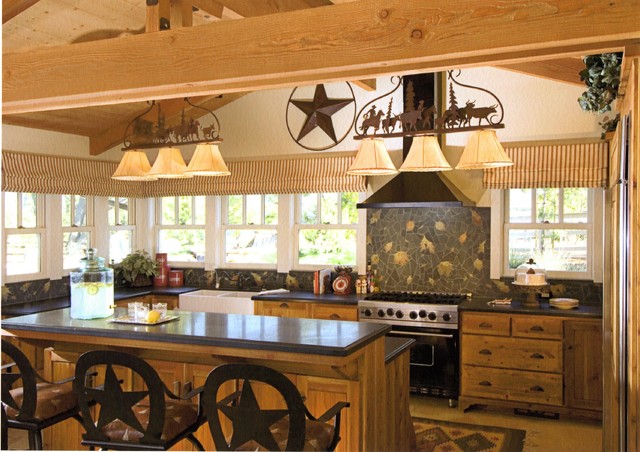 country western kitchen lighting