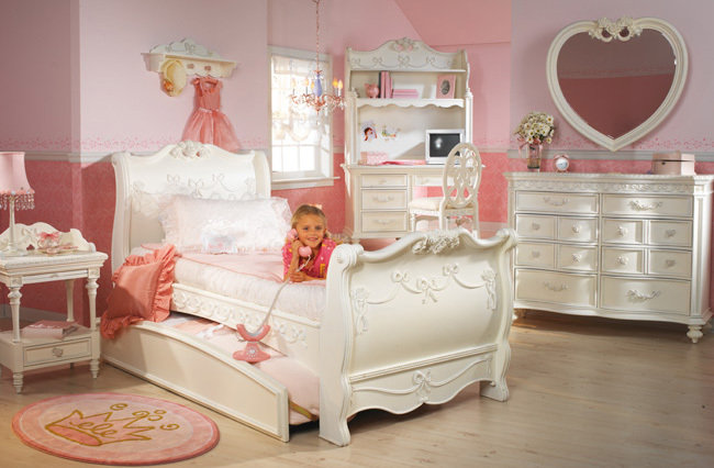 little girl princess bedroom sets