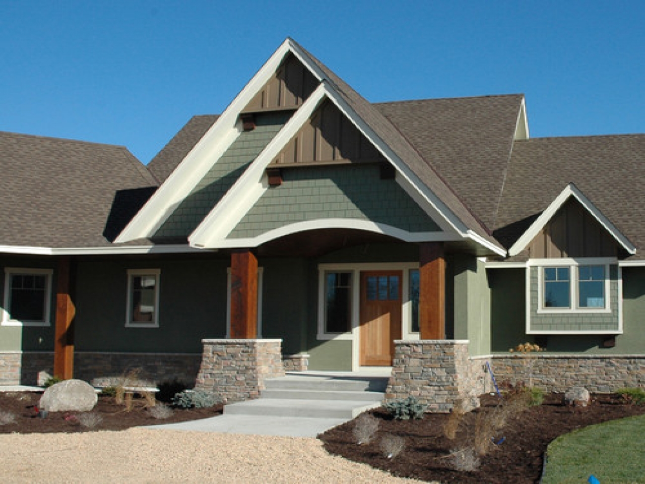 Exterior Paint Colors With Brown Roof Hawk Haven
