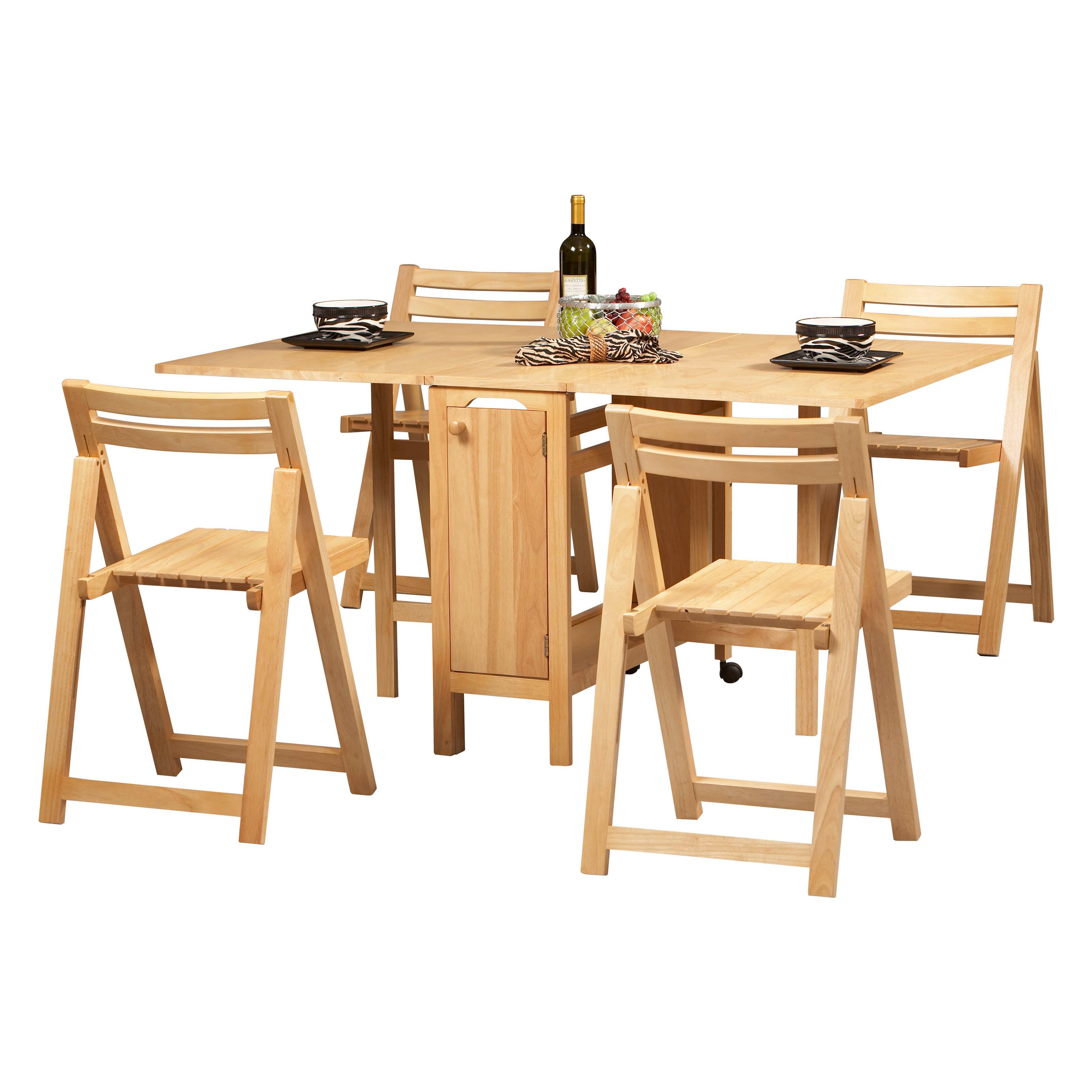 Folding Kitchen Table And Chairs 9 6903 
