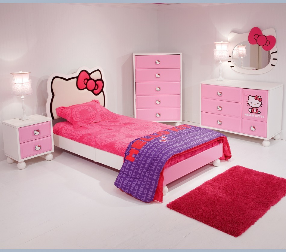 Hello Kitty Bedroom Furniture For Kids Hawk Haven