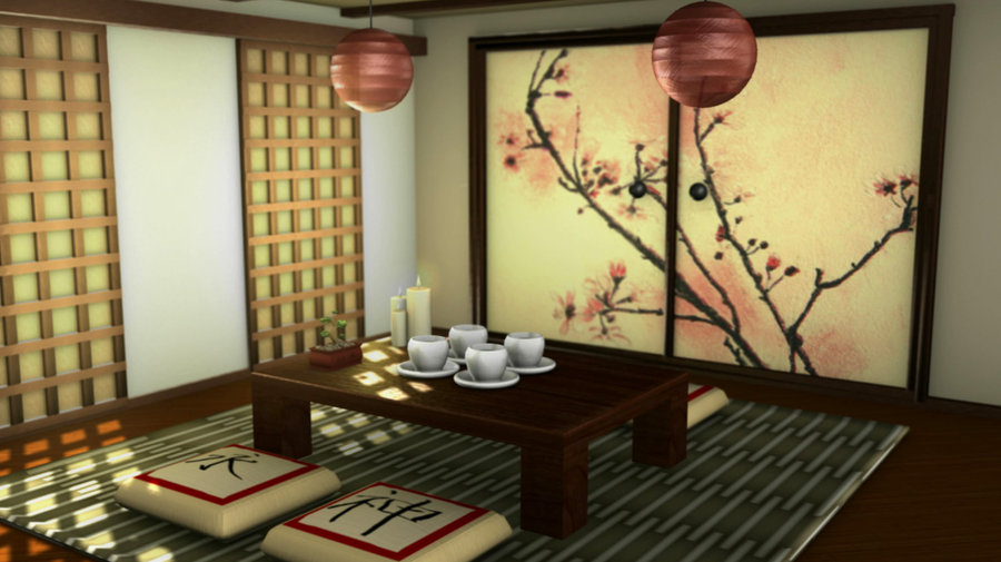 Japanese Tea House Interior Hawk Haven