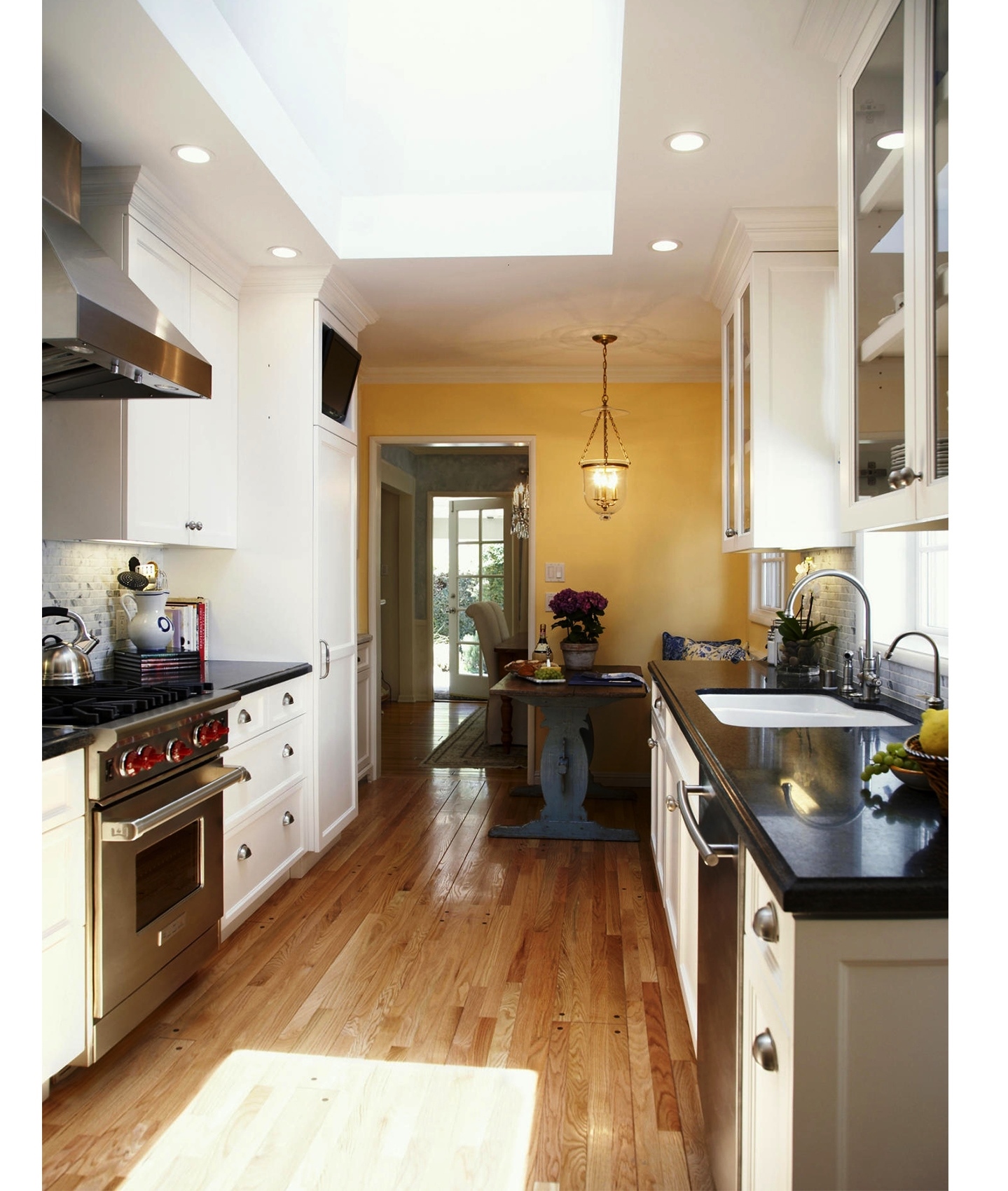 Kitchen Design Galley Image To U