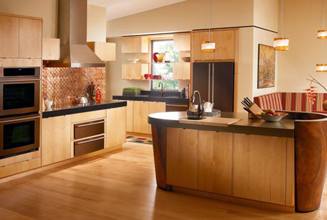 Kitchen design ideas with maple cabinets | Hawk Haven