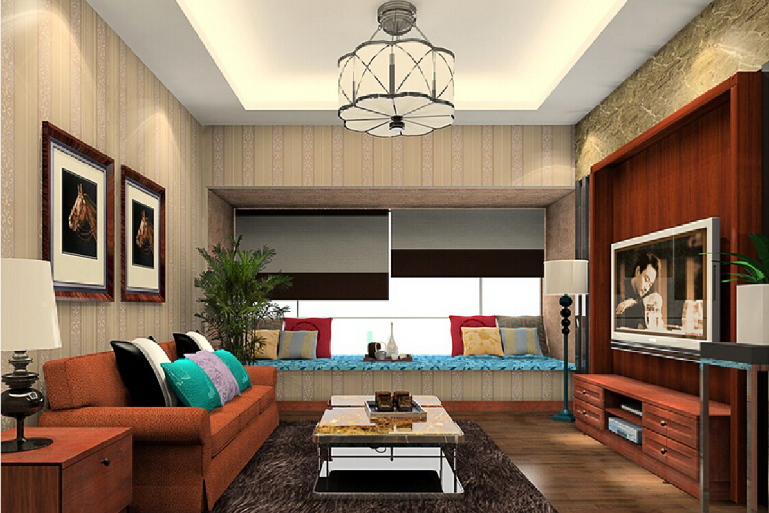 korea living room layout