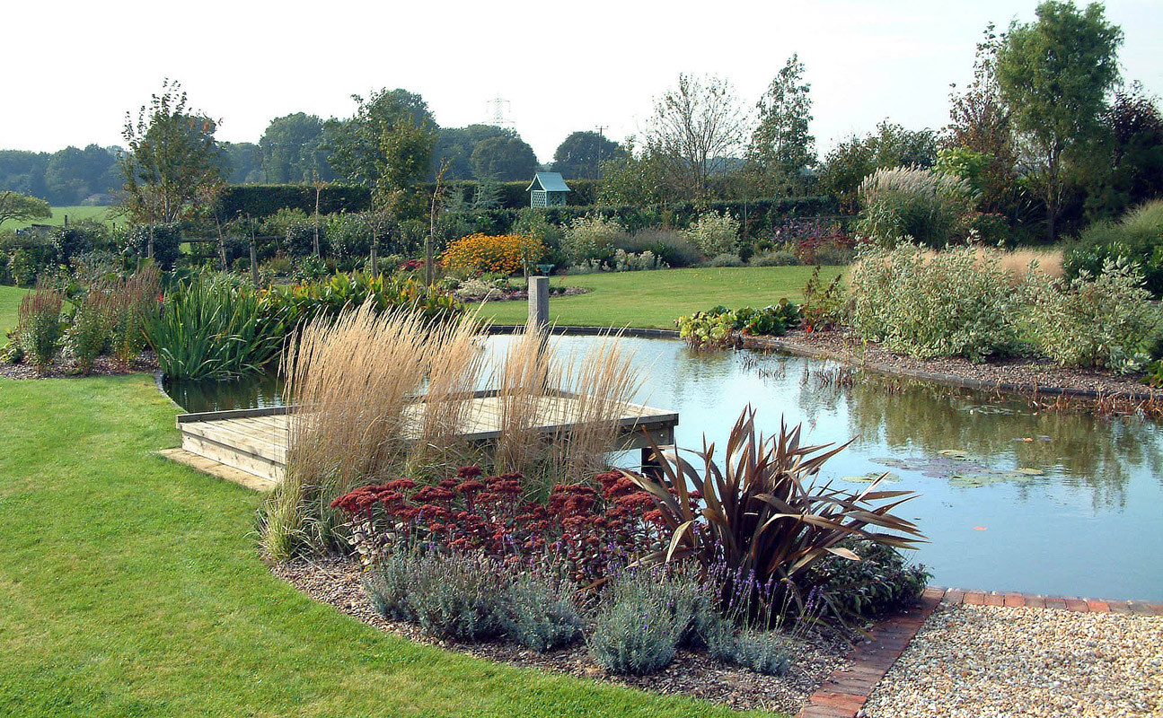 Large Garden Pond Designs Hawk Haven