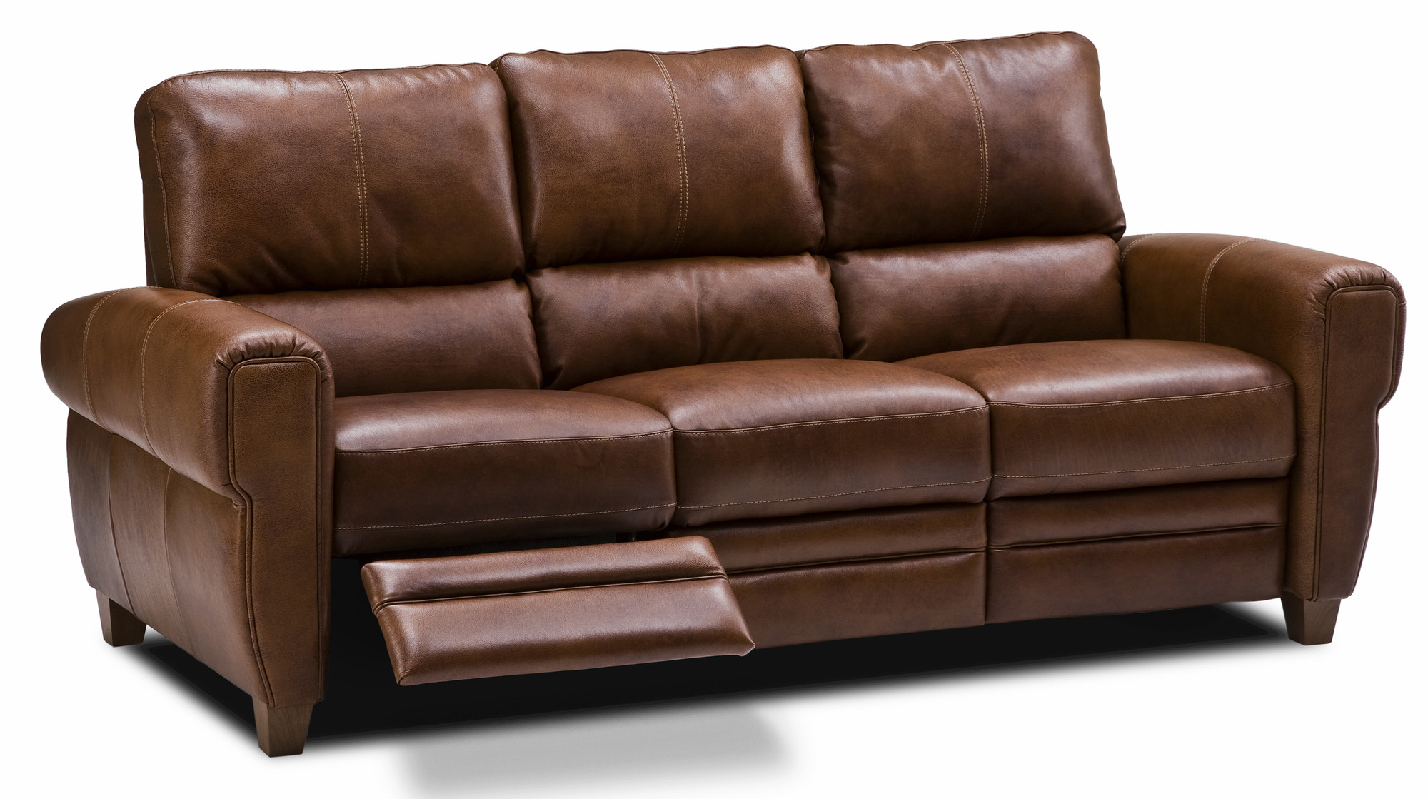 leather sectional sofa with recliner and bed