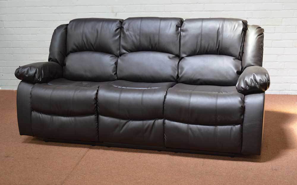 clearance on sectional genuine leather sofa