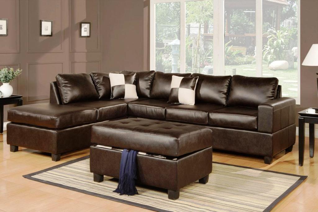 leather sectional sofa clearance