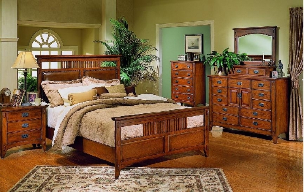 mission style bedroom furniture suite plans