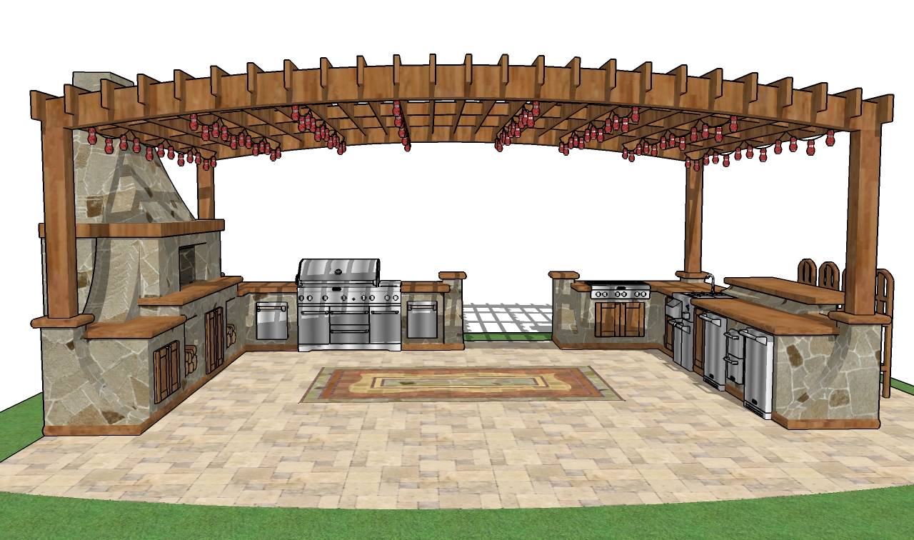 Outdoor Bar Roof Design Hawk Haven