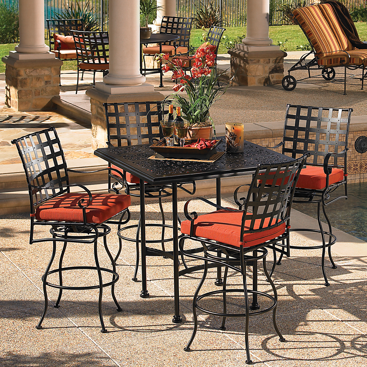 Outdoor Dining Sets Bar Height 7 1810 