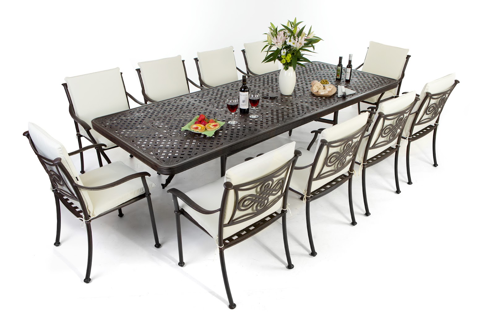 Dining Table And Chairs Seats 12 : Vanguard Furniture Schiller By Thom