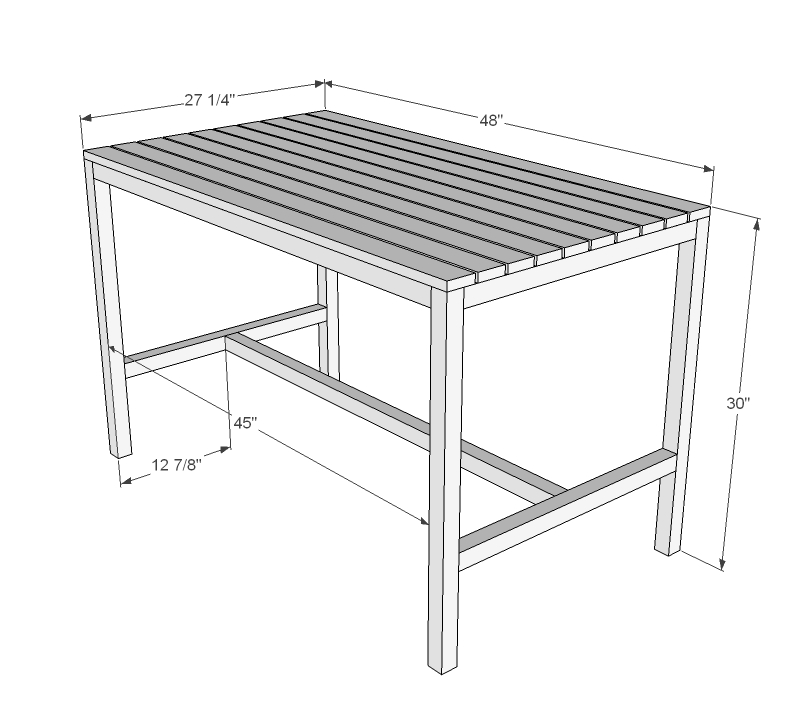 Outdoor Dining Table Dimensions Hawk Haven