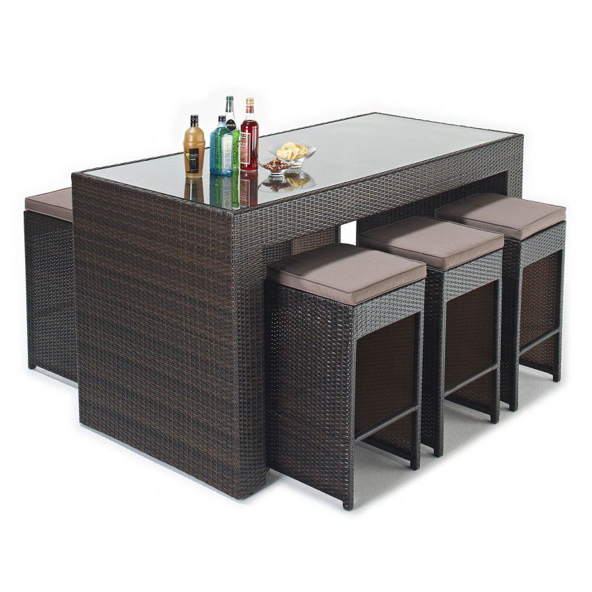 Outdoor rattan bar sets | Hawk Haven