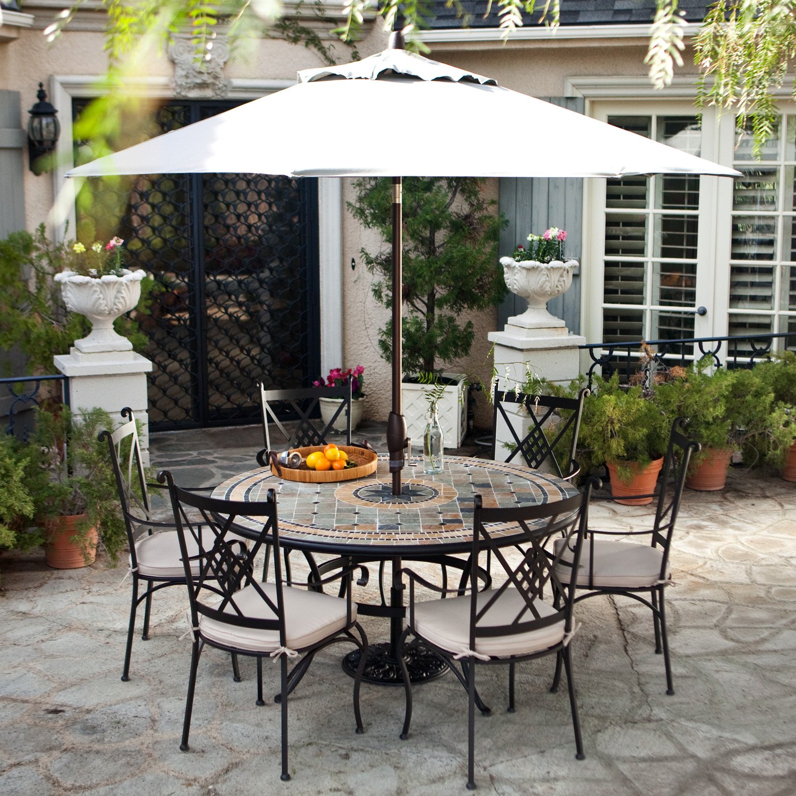Patio dining sets for 10 | Hawk Haven