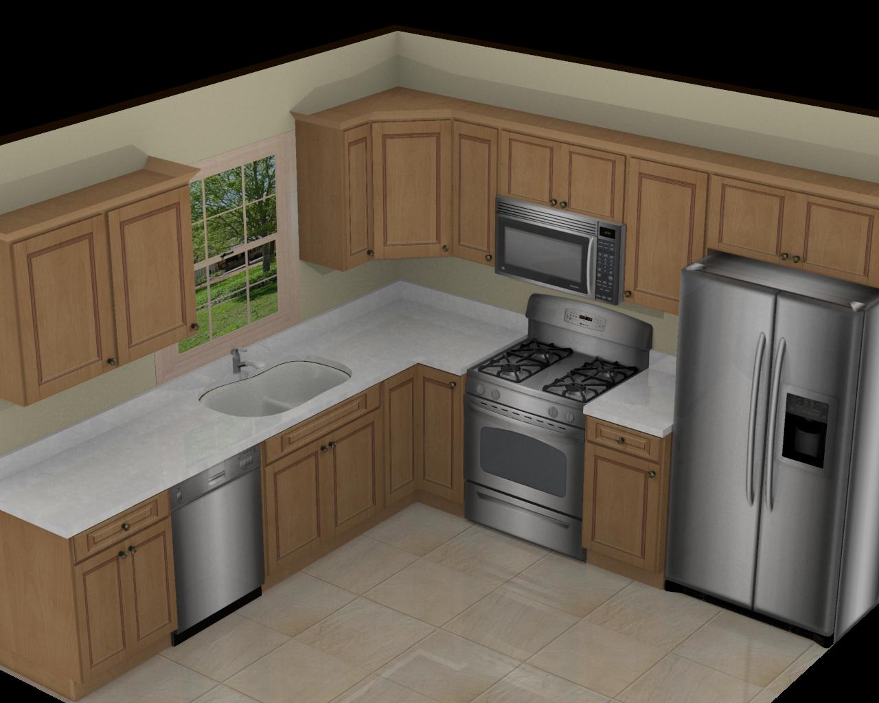 design a small kitchen layout