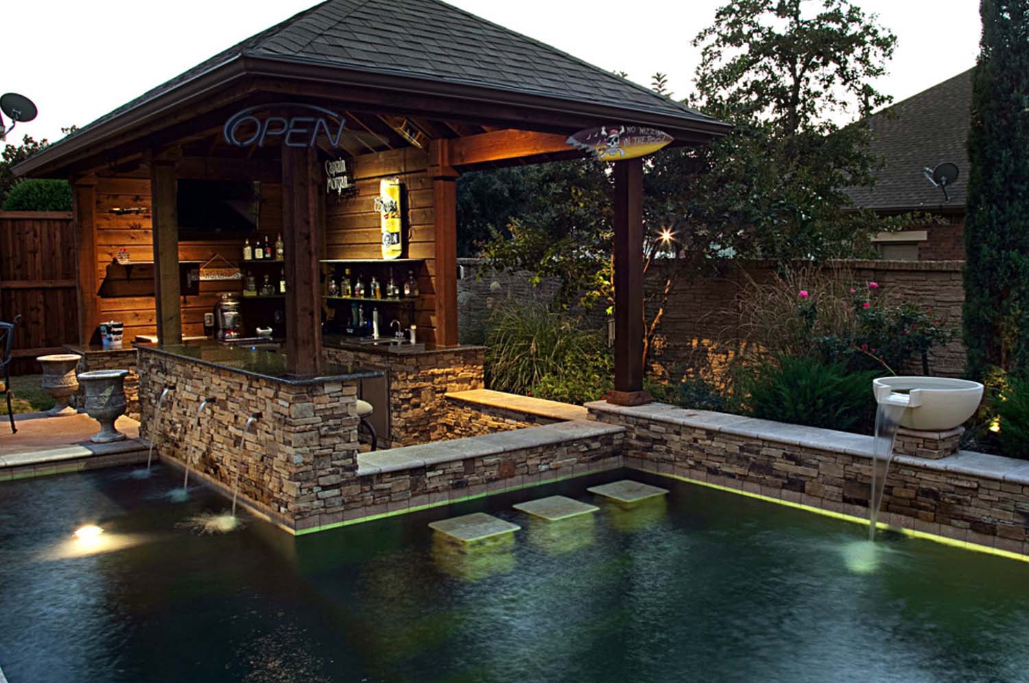 Swimming Pool Bar Ideas Hawk Haven