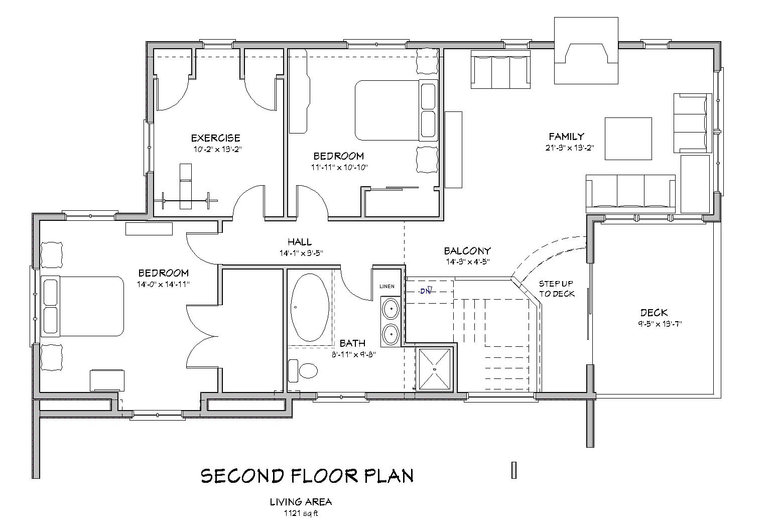 Traditional 3 Bedroom House Plans Hawk Haven