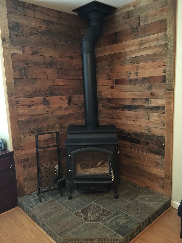 Wood Stove Wall Design Ideas Hawk Haven