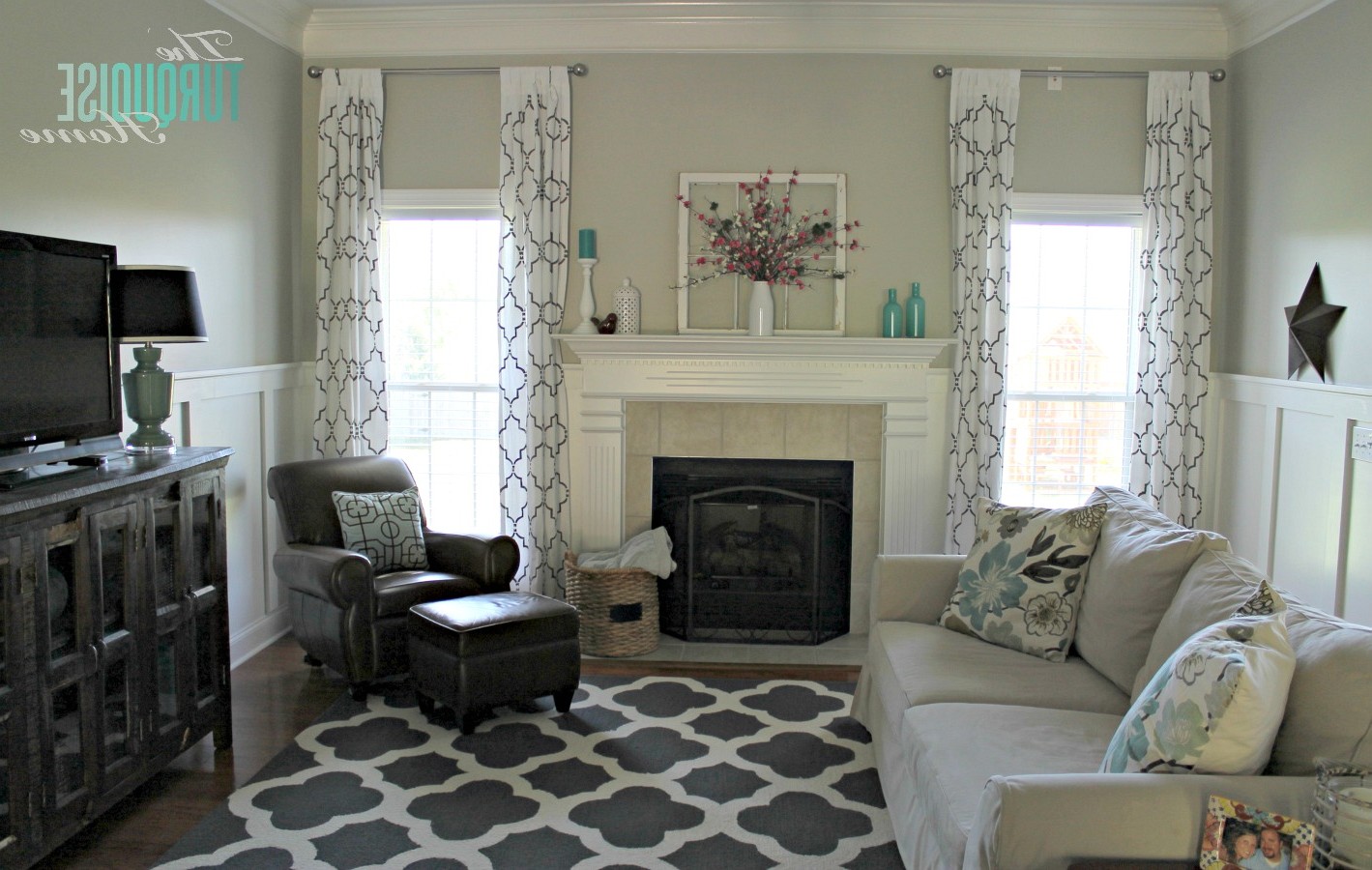 Gallery Wall In Living Room Pottery Barn