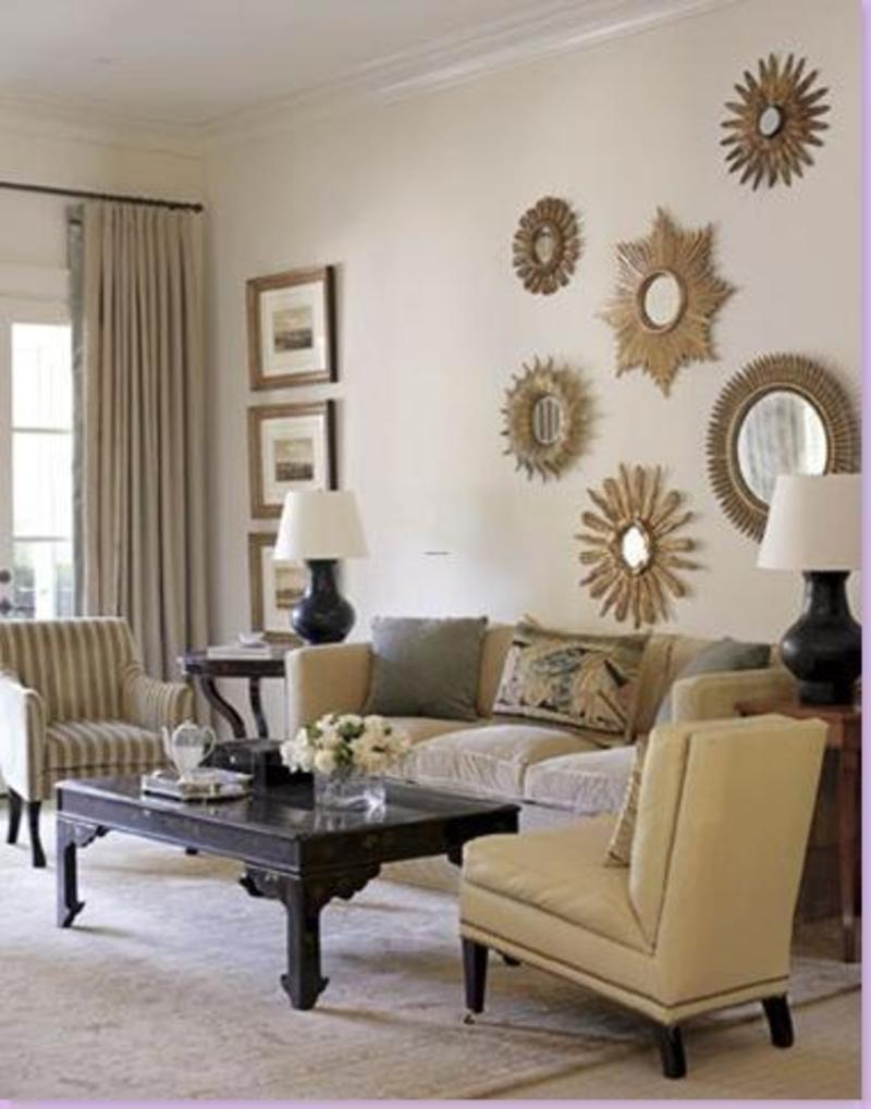 Make Your Living Room Presentable from these 28 ideas of wall decor for ...