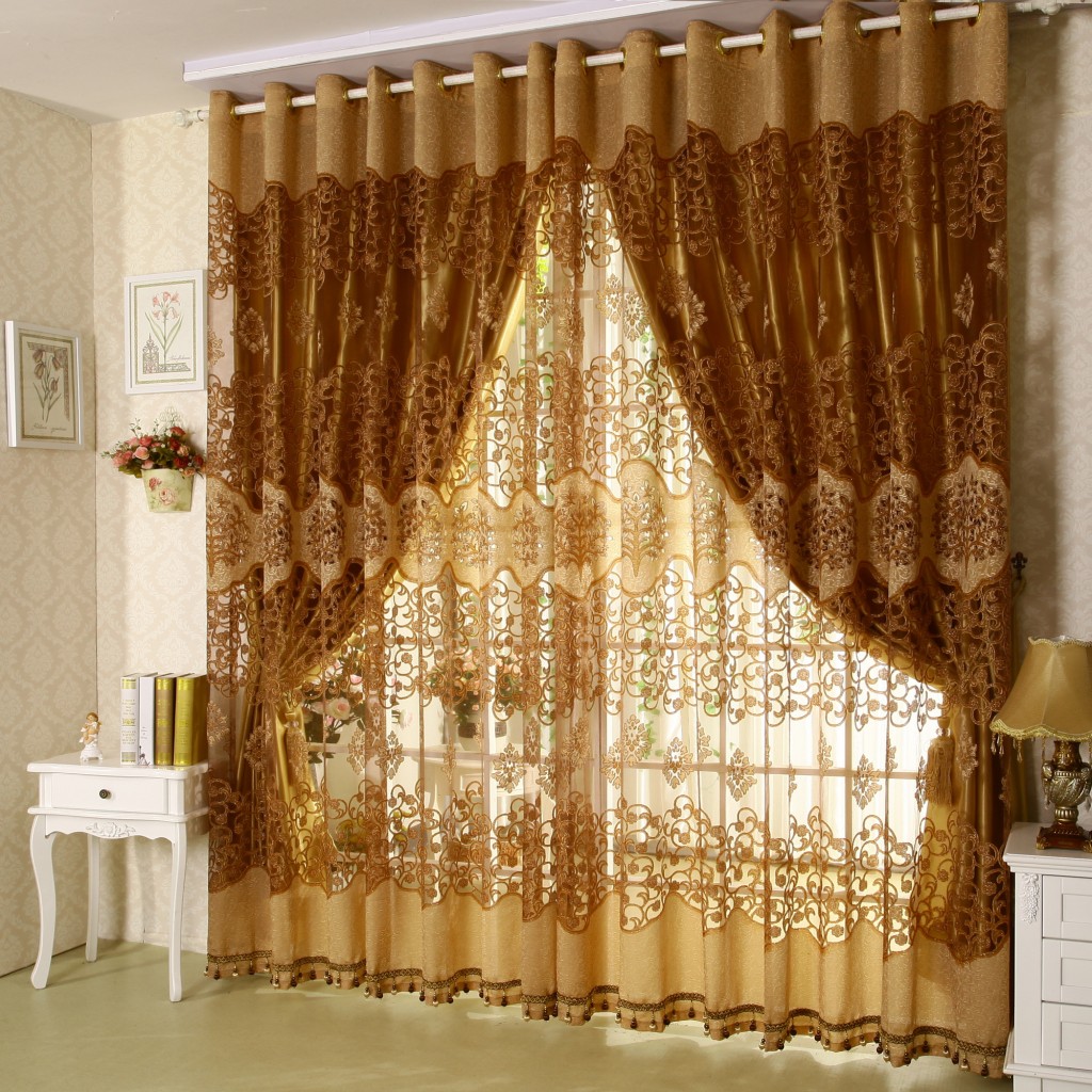 Drapes for living room – 35 methods to make your room seem bigger