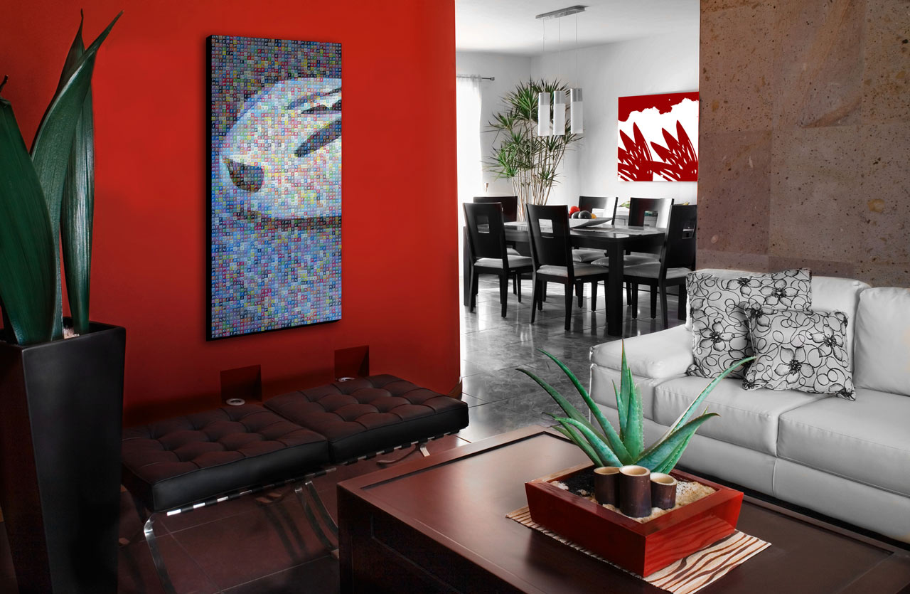 Living room art – 20 methods to make a bare room pop