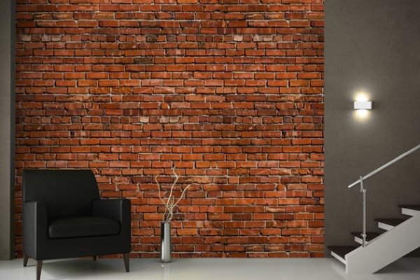 Brick Wallpaper Interior Design