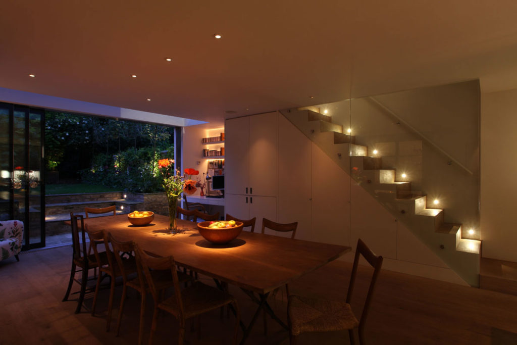 Dining Room with Interior Light Design