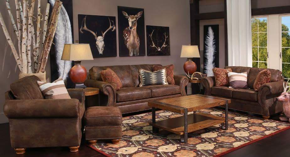 Rustic Appeal Living Room