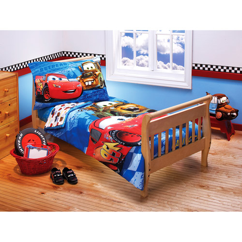 Cars toddler bed set